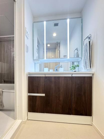 上町マンション 洗面室