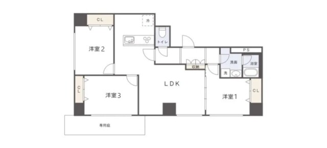 トーエイ高井戸 間取り図 トーエイ高井戸 間取り図