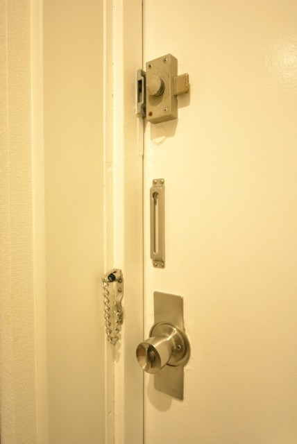 パールハイツ桜上水 玄関