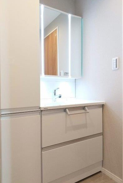 マンション都立大 洗面室