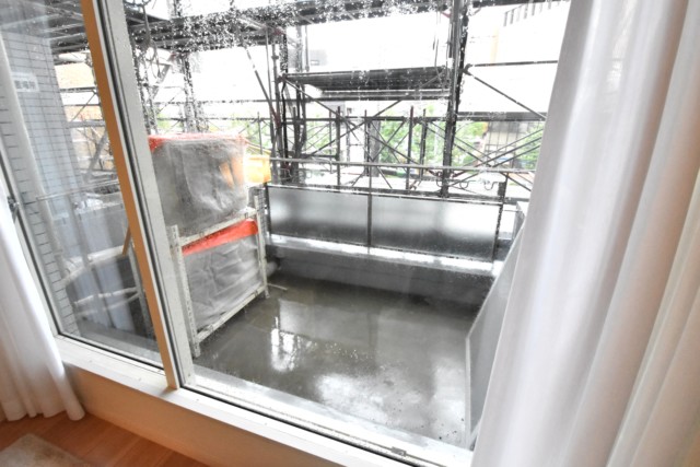 グランドシティ白山 バルコニー