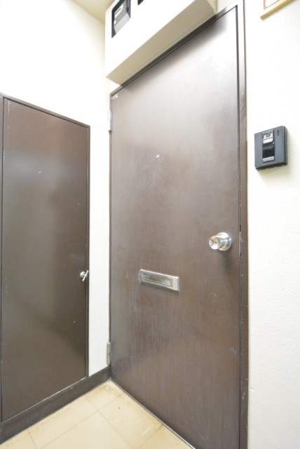 柿の木坂スカイマンション 玄関