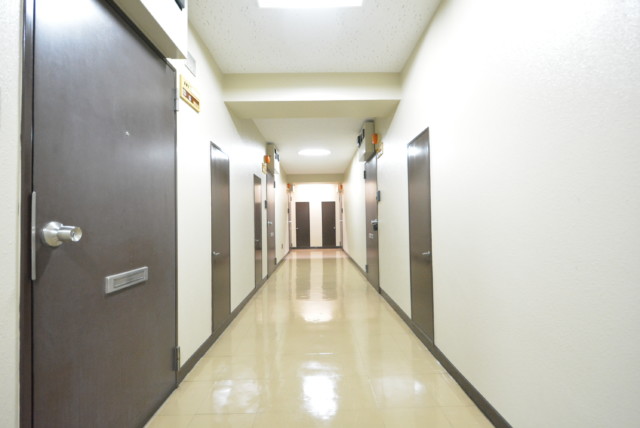 柿の木坂スカイマンション 玄関