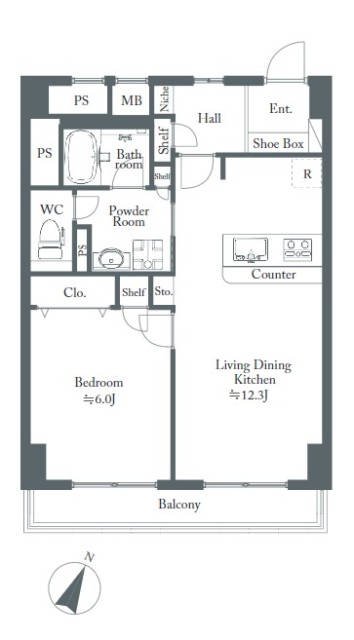 中央ビルディング　間取り図