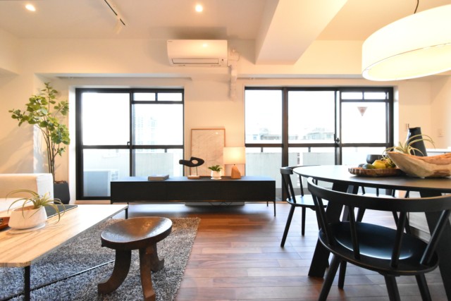 メゾンエクレーレ浜町公園 10階バルコニー