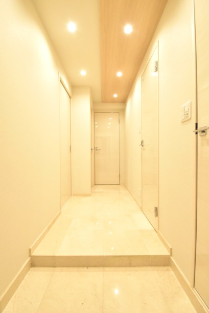 グランドシティ白山 玄関