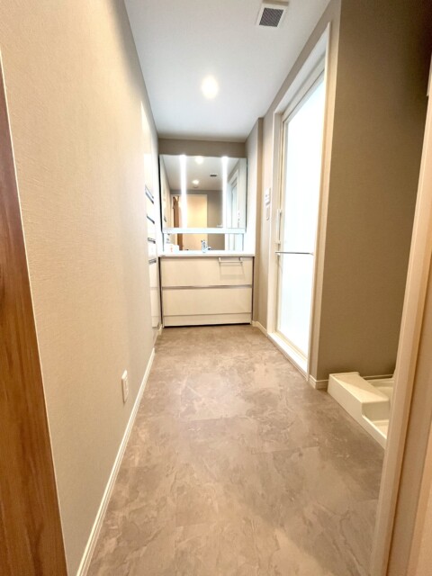 ライオンズマンション箱崎町 洗面室