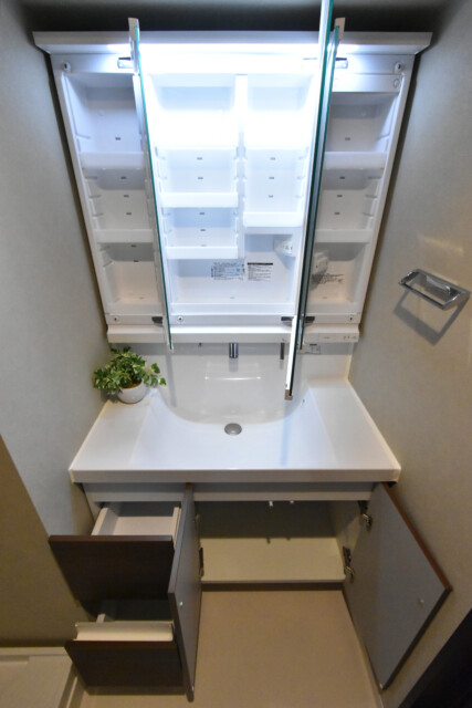 日本橋アムフラット 洗面室