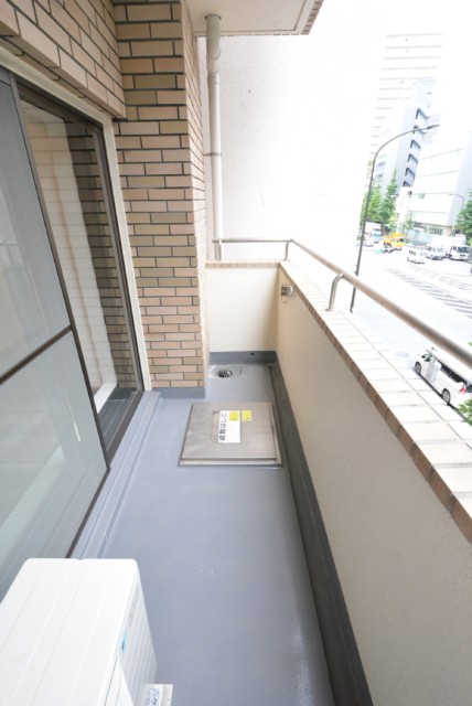 シルバープラザ白山 西側バルコニー