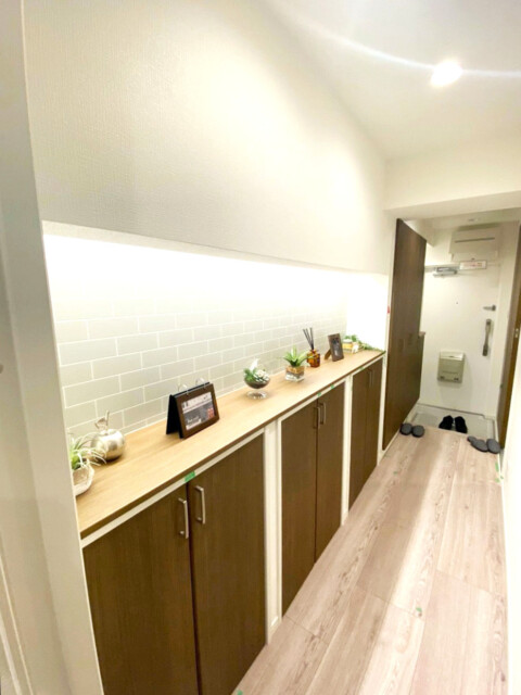 山王スカイマンション 玄関