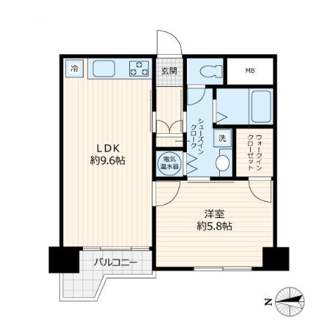 ノア新宿　間取り図