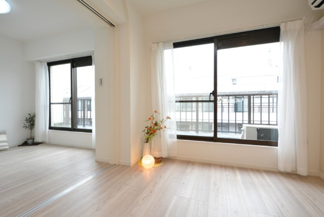 ライオンズマンション上野毛第３ バルコニー