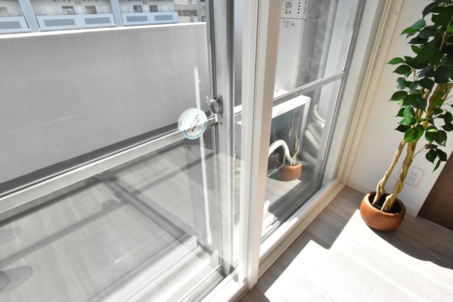 中央マンション バルコニー