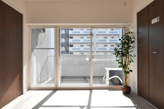 中央マンション バルコニー