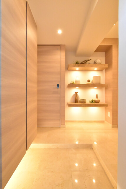 上馬フラワーホーム 玄関