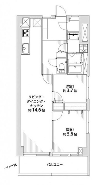駒場ネオパレス 間取り図 駒場ネオパレス 間取り図