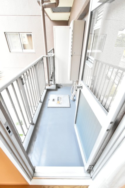 メガロン御殿山 北側バルコニー