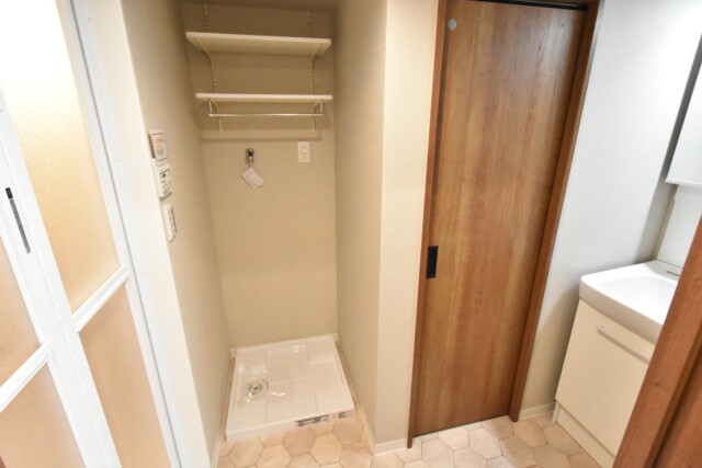 中央マンション 洗面室