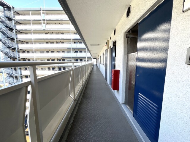 大森ハイツ 共用廊下