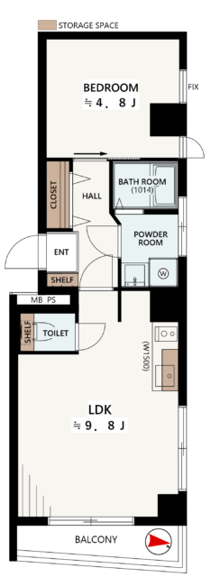 三軒茶屋サンハイツ 間取り図 三軒茶屋サンハイツ 間取り図