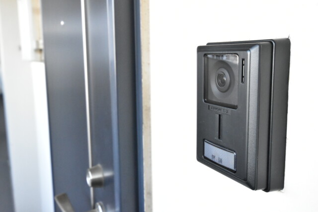 中央マンション 玄関