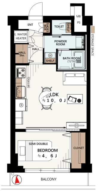 秀和南大井レジデンス 間取り図 秀和南大井レジデンス 間取り図