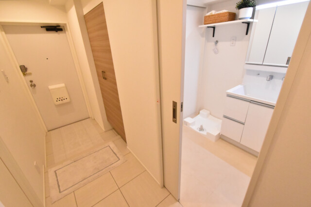 マンション小石川台 洗面室