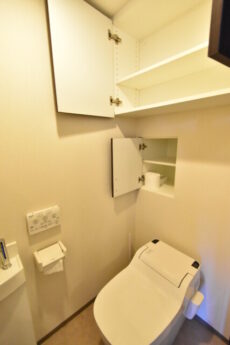 インプレストタワー芝浦エアレジデンス トイレ収納