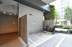 インプレストタワー芝浦エアレジデンス バイク置場