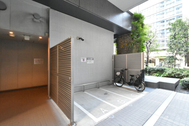 インプレストタワー芝浦エアレジデンス バイク置場