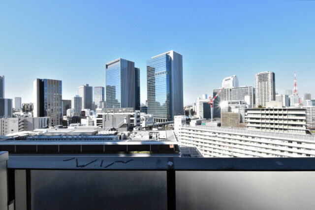 インプレストタワー芝浦エアレジデンス バルコニー