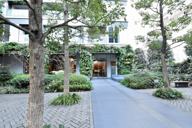 インプレストタワー芝浦エアレジデンス アプローチ