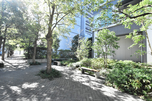 インプレストタワー芝浦エアレジデンス 公開空地