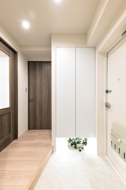 千石明穂ハイツ 玄関