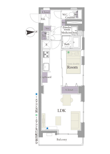 上馬フラワーホーム　間取り図
