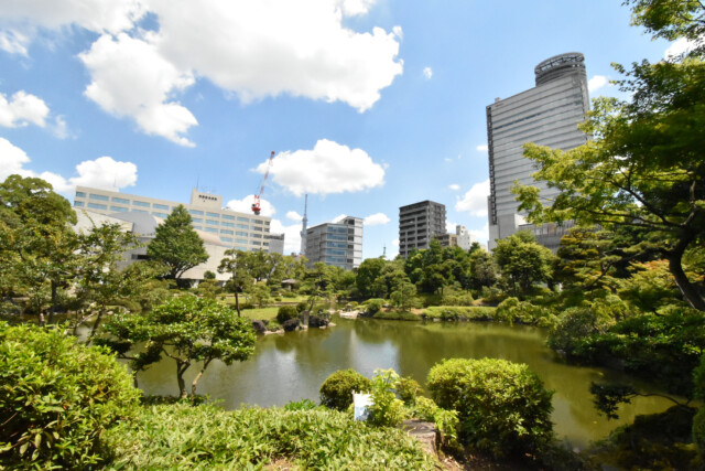 両国駅 周辺 安田庭園
