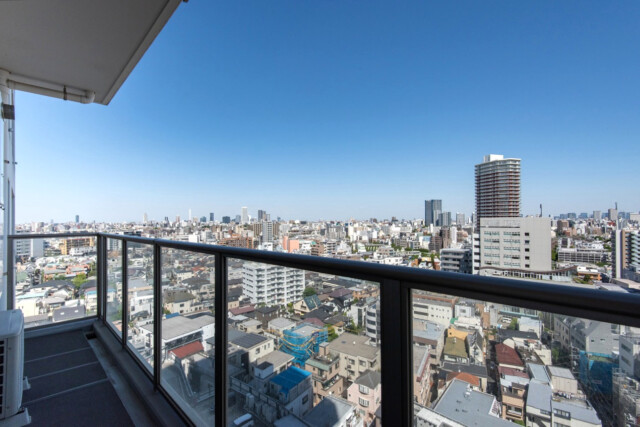 クラッシィタワー東中野 バルコニー