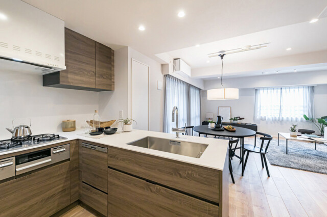 コンフィール日本橋アクアシティ キッチン