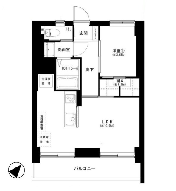 目黒グリーンコープ 間取り図 目黒グリーンコープ 間取り図