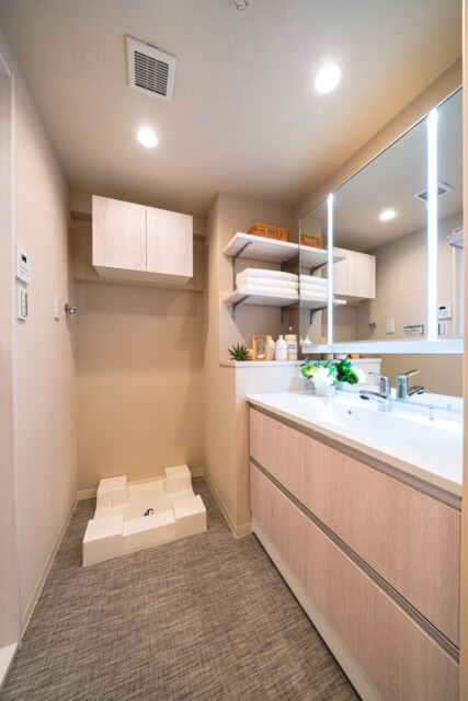 コンフィール日本橋アクアシティ 洗面室