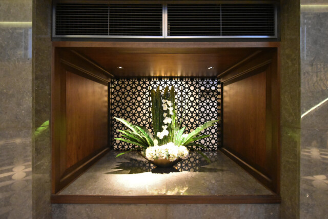 パークコート千代田富士見ザタワー エントランスホール