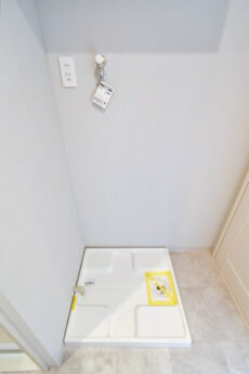 ライオンズマンション初台 洗濯機スペース