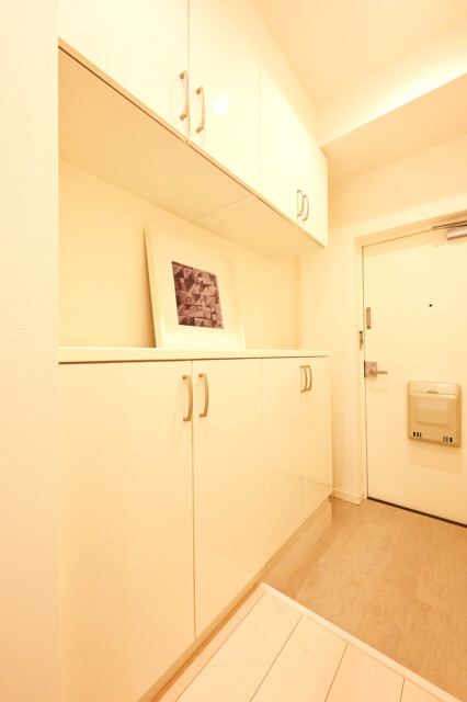 古河松原マンション 玄関