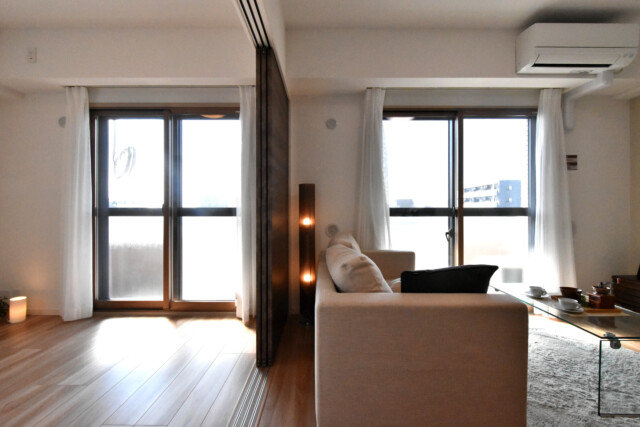 バームハイツ錦糸町 南向きバルコニー