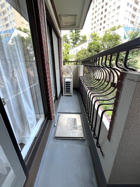 マンション広尾台 バルコニー