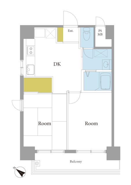 ブリリアンス日本橋浜町公園 間取り図 ブリリアンス日本橋浜町公園 間取り図