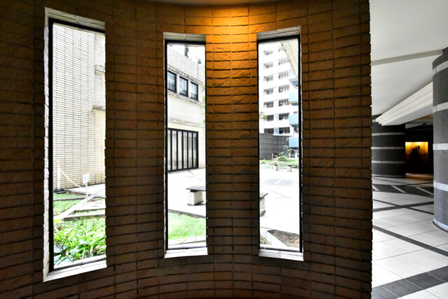 クレストフォルム東京アヴァンセ 中庭