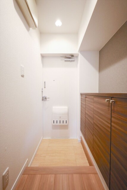 豊栄新都心マンション 玄関