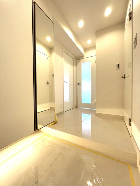 マンション小石川台玄関廊下