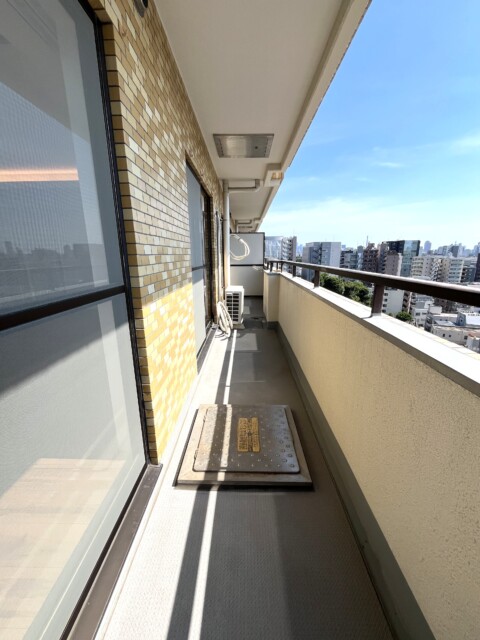 マンション小石川台 バルコニー